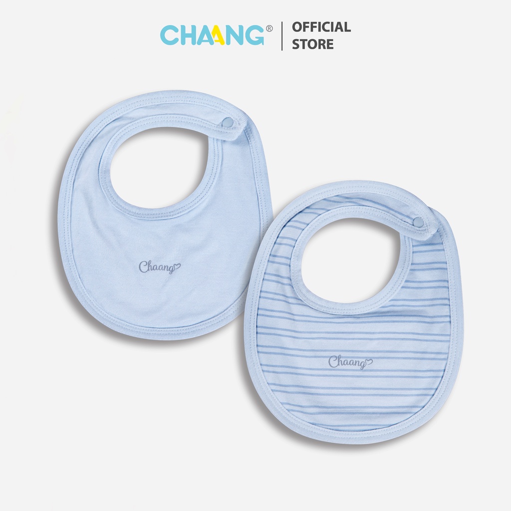 [CHAANG] Set Yếm Tròn Active Kẻ Xanh Cho Bé Chaang