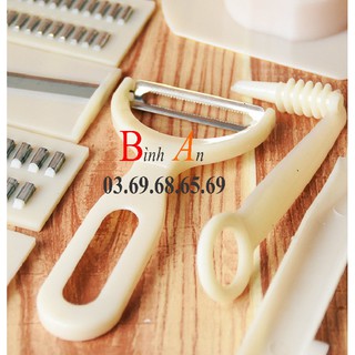 Bộ dụng cụ cắt rau củ đa năng 11 món thủ công