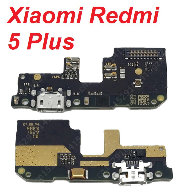 Cụm mạch sạc XIAOMI Redmi 5 Plus kèm micro jack tai nghe charger port usb bo main mainboard cổng chân sạc thay thế