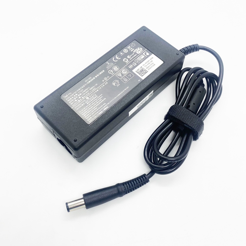 Sạc Laptop Dell Zin chân kim to loại tốt 19.5V - 4.62A - 90W, adapter dell chân kim to 7.4mm x 5.0mm