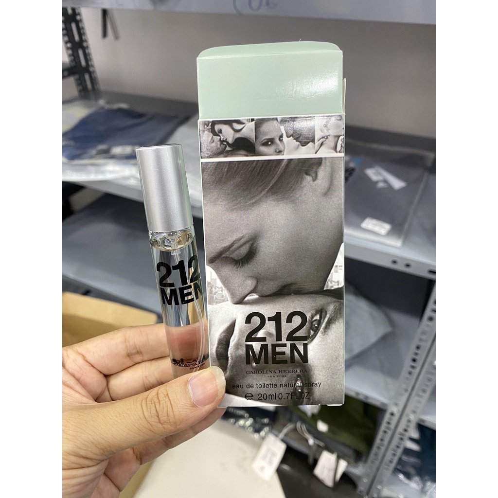 Nước hoa nam mini 212 Men nyc perfume mini 20ml nước hoa nam thơm lâu 212 mini