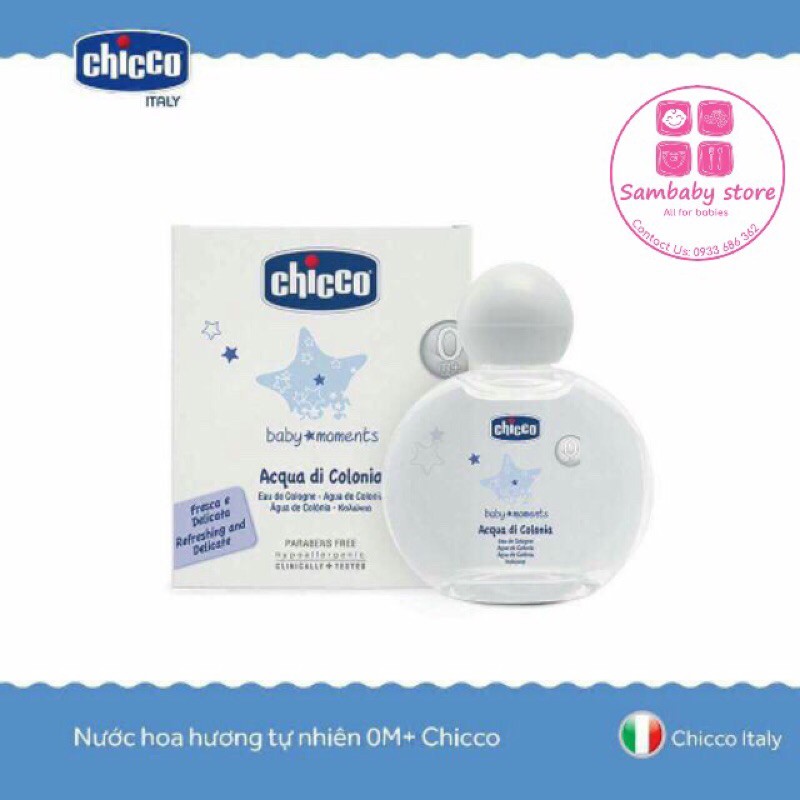 NƯỚC HOA CHICCO CHO BÉ CHÍNH HÃNG