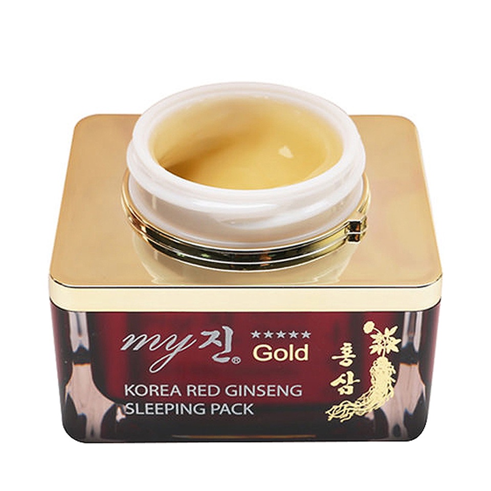 Kem sâm My Gold Red Ginseng Sleeping Pack dưỡng da ban đêm Hàn Quốc 50ml