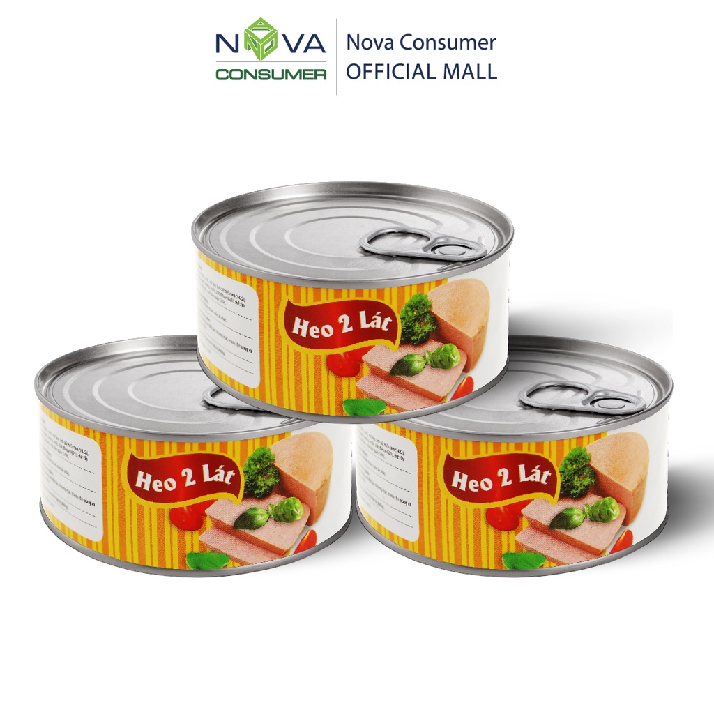 [Combo 3 hộp] Đồ hộp Master T Heo 2 Lát  170g x 3 hộp | BigBuy360 - bigbuy360.vn