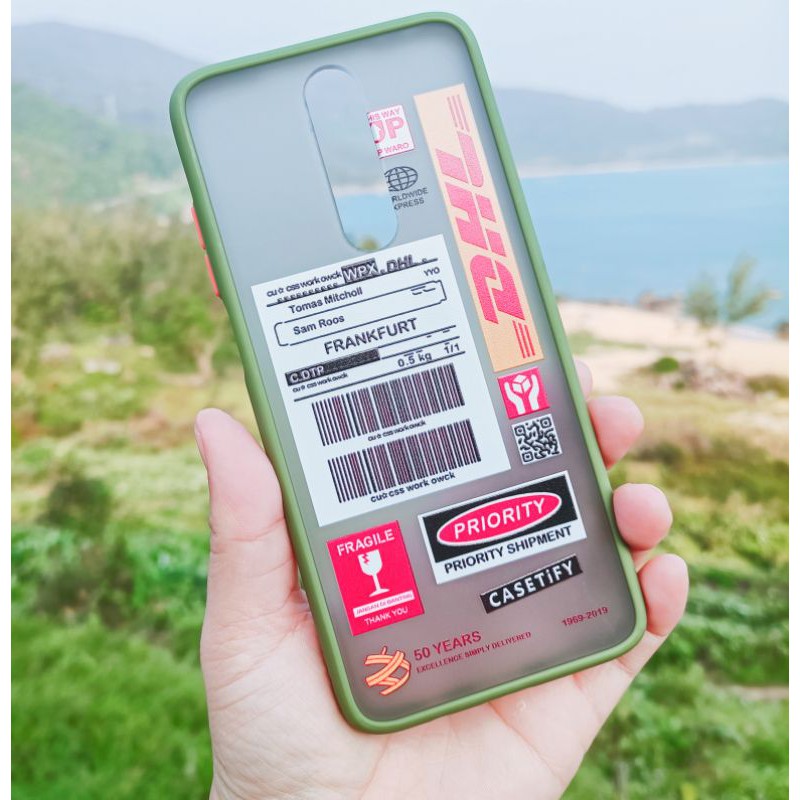 Xiaomi Redmi 20 pro K30i 5G  K30 Racing Poco X2 ốp lưng in hình DHL kèm mã vạch thời trang độc đáo