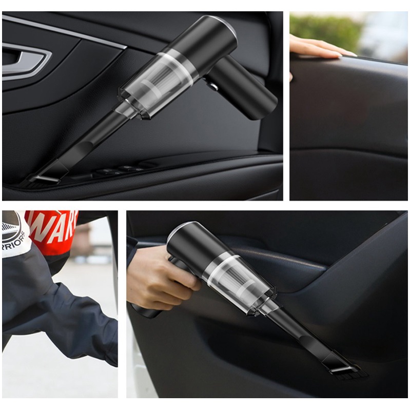 [XẢ KHO] Máy hút bụi cầm tay mini, máy hút bụi không dây đa năng lực hút mạnh, pin 2000mAh sử dụng hút bụi ô tô, nhà cửa