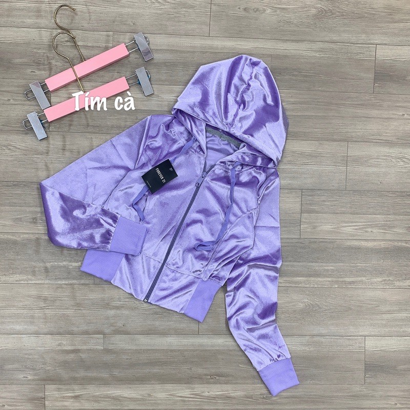 ÁO KHOÁC NHUNG CROROP 1️⃣3️⃣5️⃣