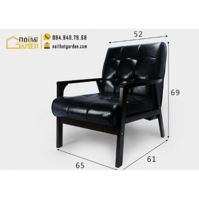 Sofa đơn, sofa băng 1m2, sofa băng 1m5, sofa tay gỗ, ghế sofa phòng khách sang trọng