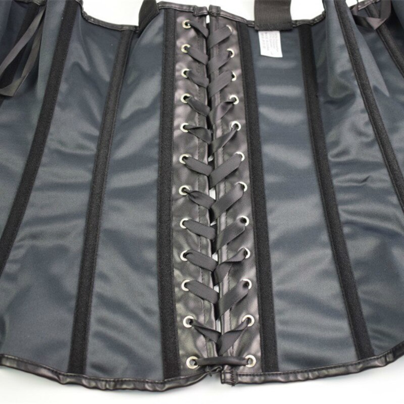 Áo Corset Cúp Ngực Chất Liệu Da Pu Gợi Cảm