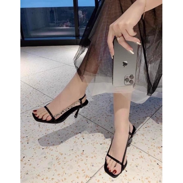 Sandal wang 9cm ✅ Full box tag hãng