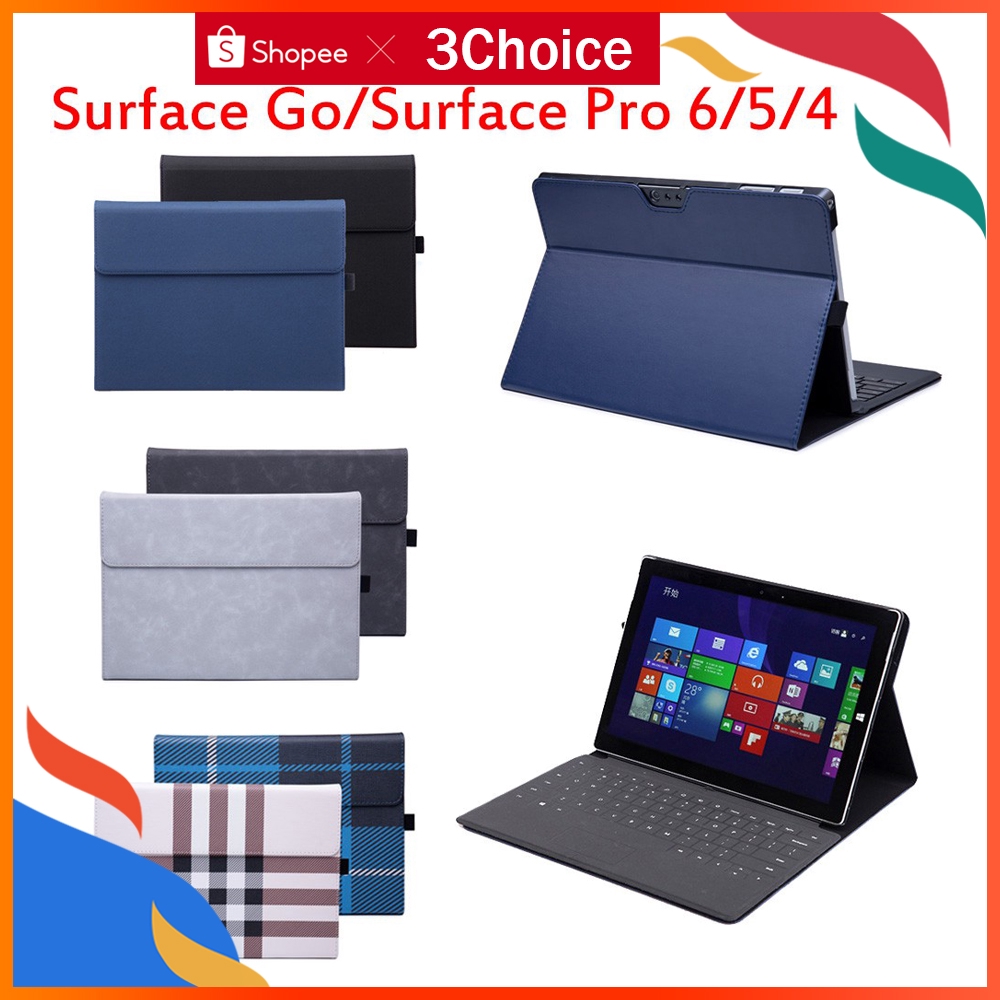 Bao da máy tính bảng bằng PU mềm kèm chân đế cho Microsoft Surface Pro 7/Surface Pro 6/Surface Pro 5/Surface Pro 4 | BigBuy360 - bigbuy360.vn