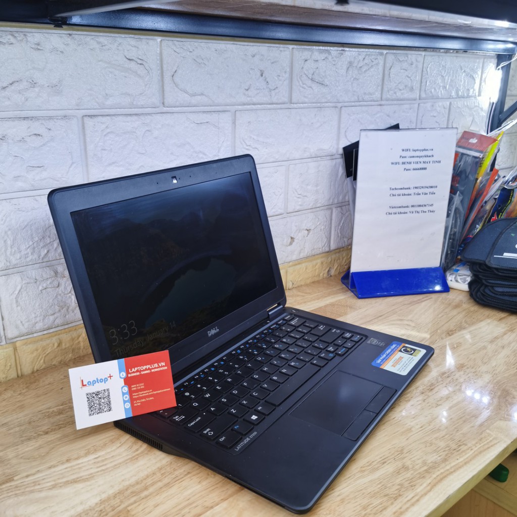 😍💯 Dell 7250	Core i7 5600U, ram 4GB, ssd 128GB, VGA, màn 12.5″❣❣❣ | BigBuy360 - bigbuy360.vn