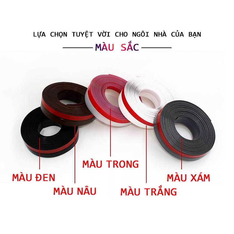 Ron cửa loại tốt chống bụi loại 35mm dài 2 mét