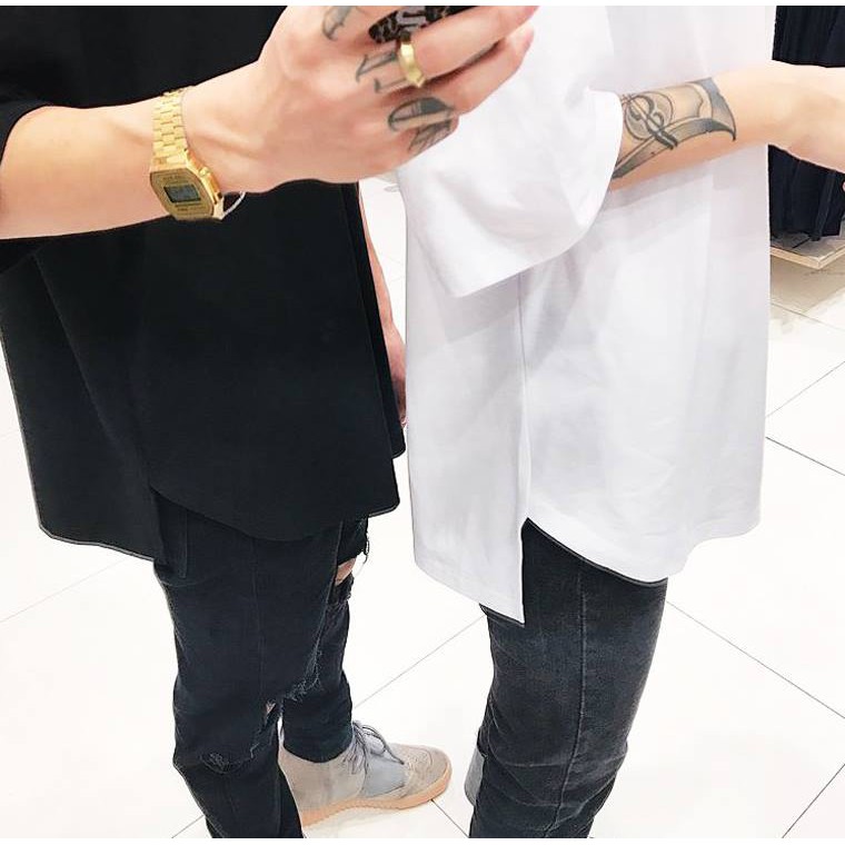 2020 Áo Longtee Lio - Áo phông Layer Tà Bầu Tà Vuông Unisex Thời Trang Nam Nữ Mẫu Mới - Áo tà ngắn tà dài