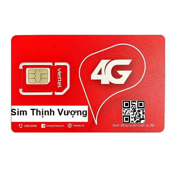 Sim Viettel 4G Nghe Gọi Nhắn Tin Giá Rẻ