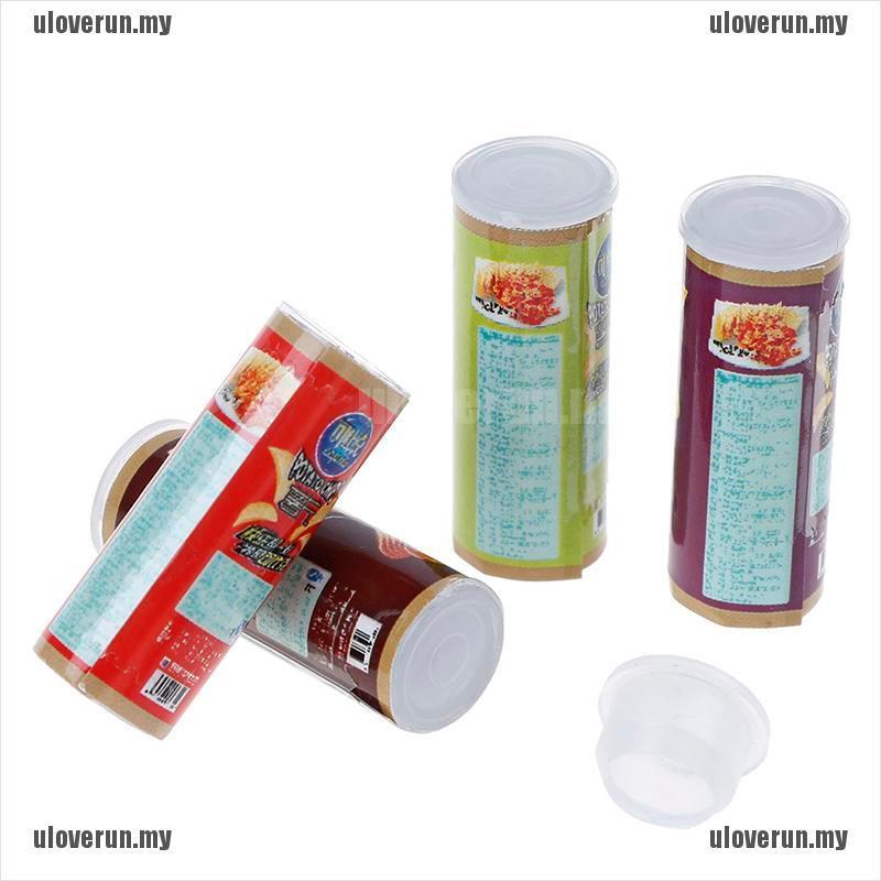 Set 4 Mô Hình Khoai Tây Chiên Tỉ Lệ 1: 12 Trang Trí Nhà Búp Bê