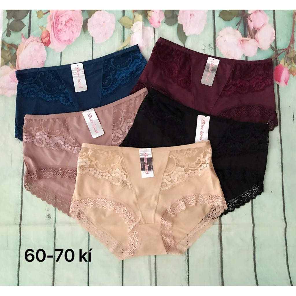 Quần lót BIGSIZE Sisterhood 1323 hàng nhập khẩu Thái Lan chính hãng - chất thun lạnh cao cấp