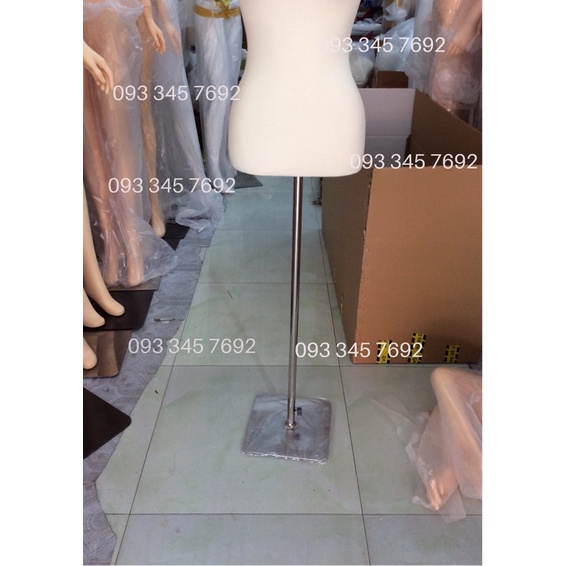 Chân sắt manocanh nhung (kèm pát tăng đưa)