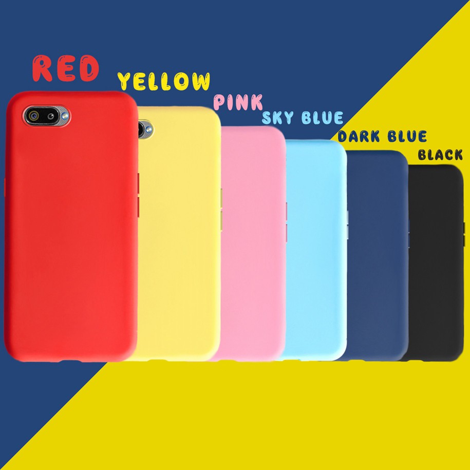 Ốp điện thoại silicone dẻo chống sốc cho OPPO A1K REALME C2 2020 RMX1941 CPH1923