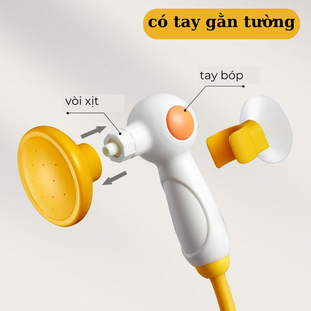 Đồ chơi nhà tắm cho bé. vịt phun nước gấu phun nước có vòi hoa sưn vui nhộn cho bé