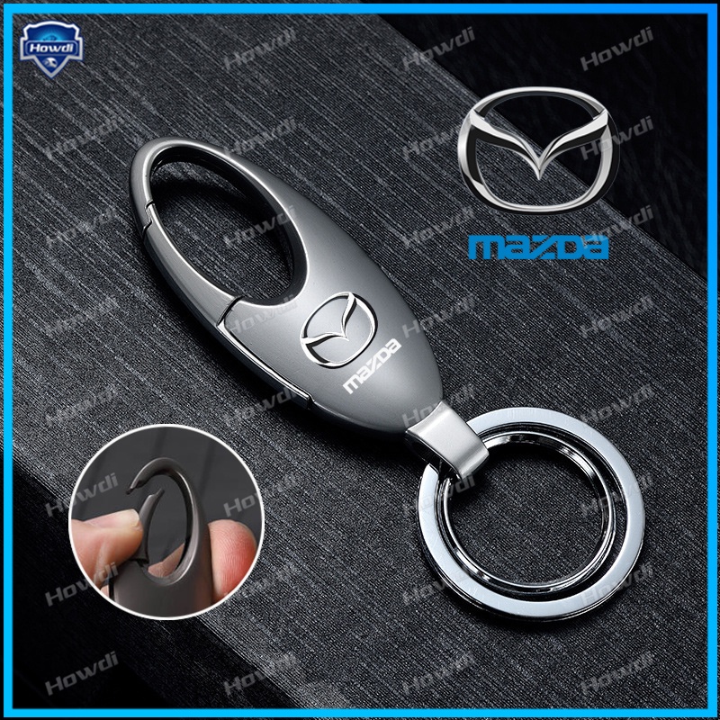 Móc Khóa Kim Loại Hình Giọt Nước Sáng Tạo Cho Mazda