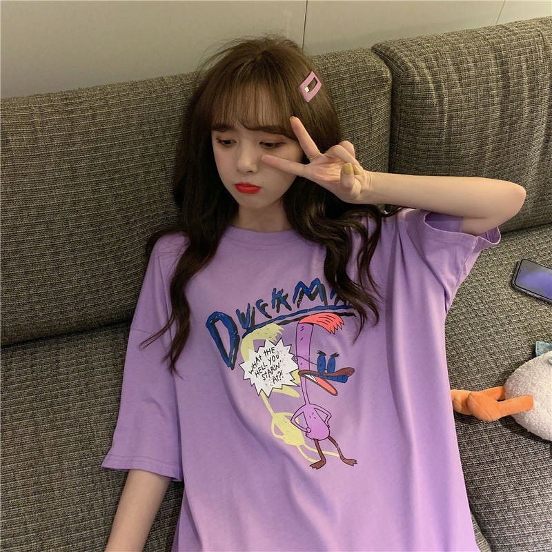 Áo thun tay lỡ Unisex DUCKMAN