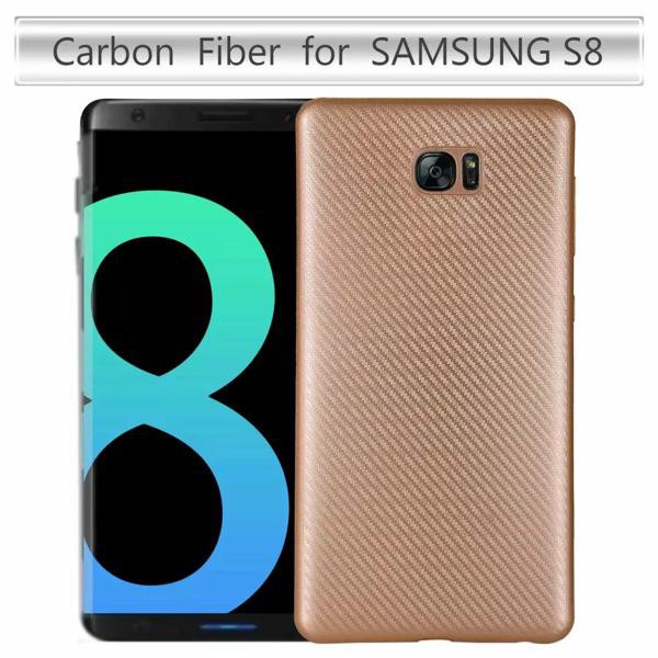 [SIÊU KHUYẾN MẠI] Ốp lưng silicon vân carbon Samsung Galaxy S8