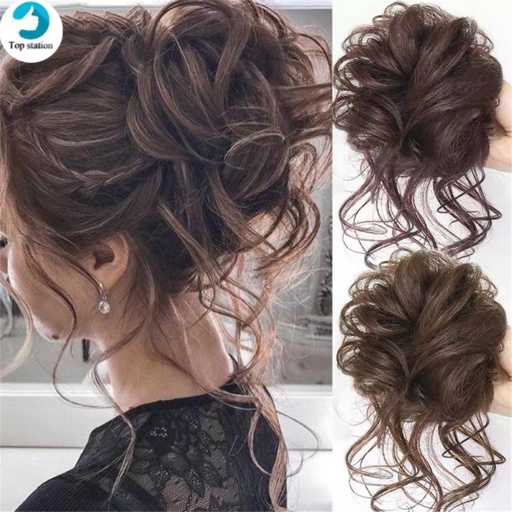 Tóc Đuôi Ngựa Dài Xoăn Tự Nhiên Thời Trang Cho Nữ