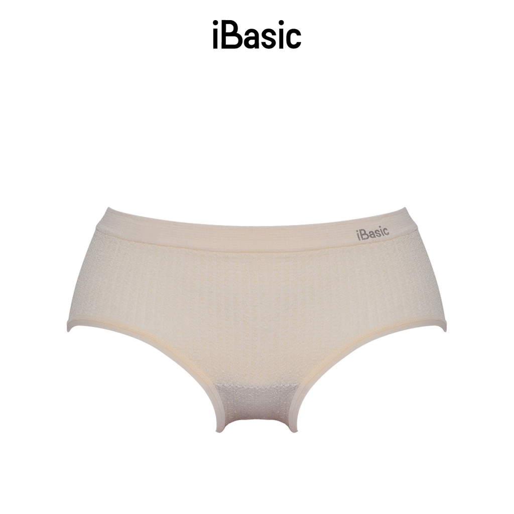 Quần lót nữ phối ren hipster không đường may iBasic PANY090