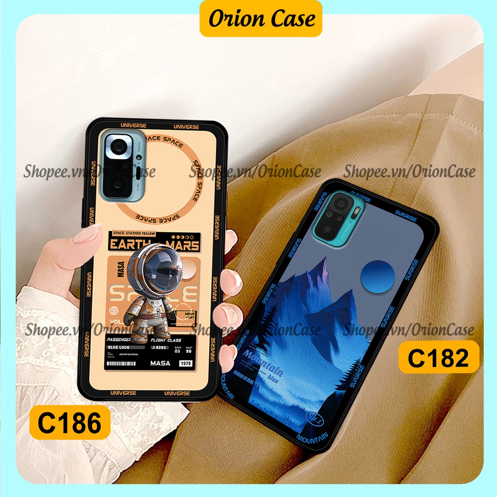 Ốp Xiaomi Redmi Note 10- Note 10s - Note 10 Pro in hình astronaut pro nasa, moutain cá tính.ốp lưng chống sốc.