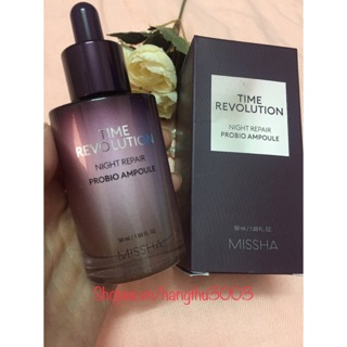 [MISSHA]Tinh Chất Dưỡng Đêm Time Revolution Night Repair Probio Ampoule