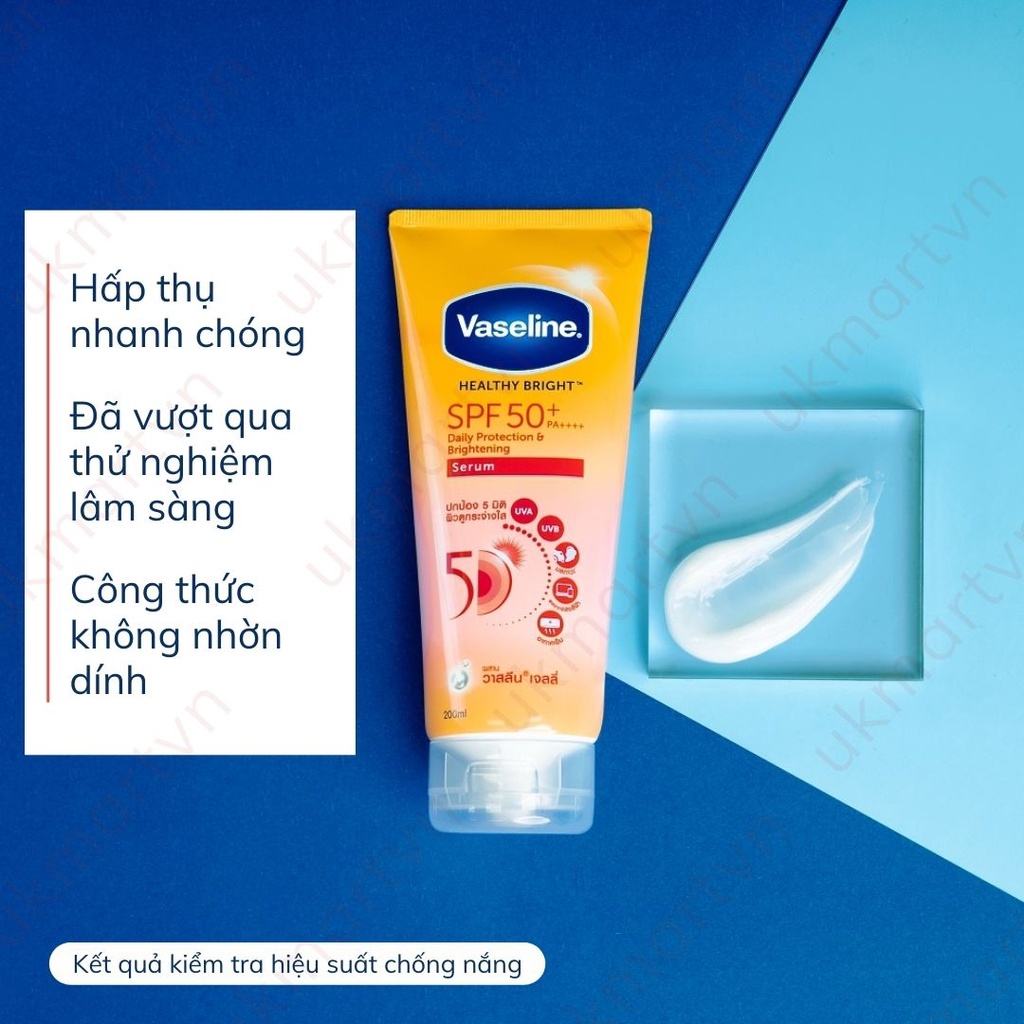 Sữa Dưỡng Thể Vaseline Healthy Bright Gluta HYA Serum 10X