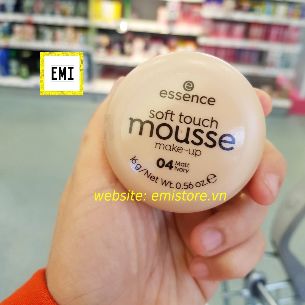 Phấn tươi MOUSSE ESSENCE giúp che khuyết điểm [hàng chuẩn Đức]