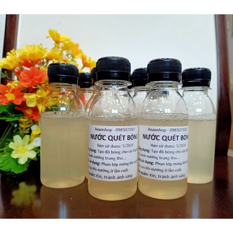 Nước quét bóng và bảo quản bánh nướng trung thu