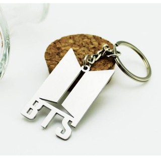 Móc Khoá Logo BTS Inox