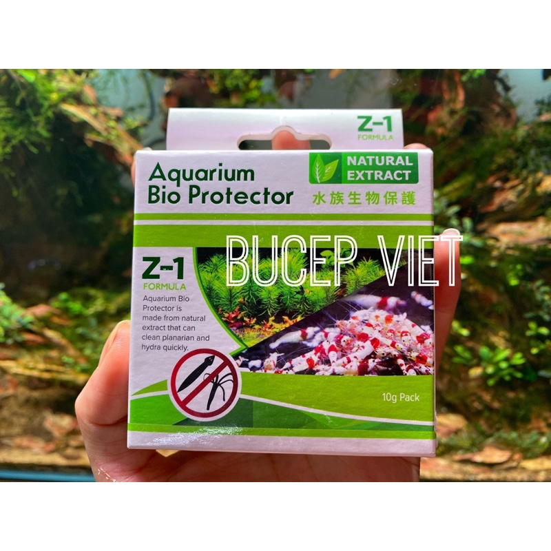Sản phẩm xử lý sán -thuỷ tức an toàn Z-1 Aquarium Bio Protector