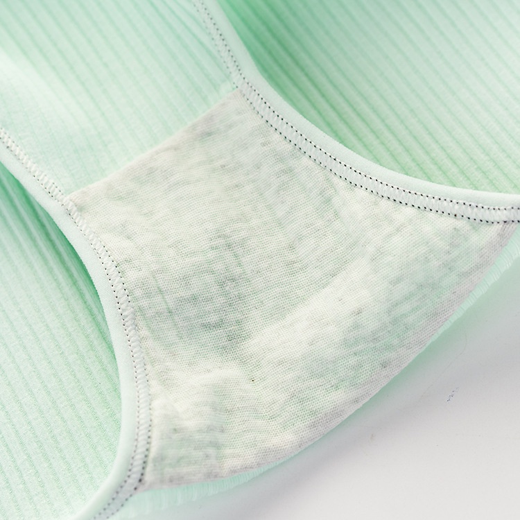 Quần lót nữ cotton gân tăm co giãn 4 chiều ,quần lót kháng khuẩn  đính nơ xinh NĐ02