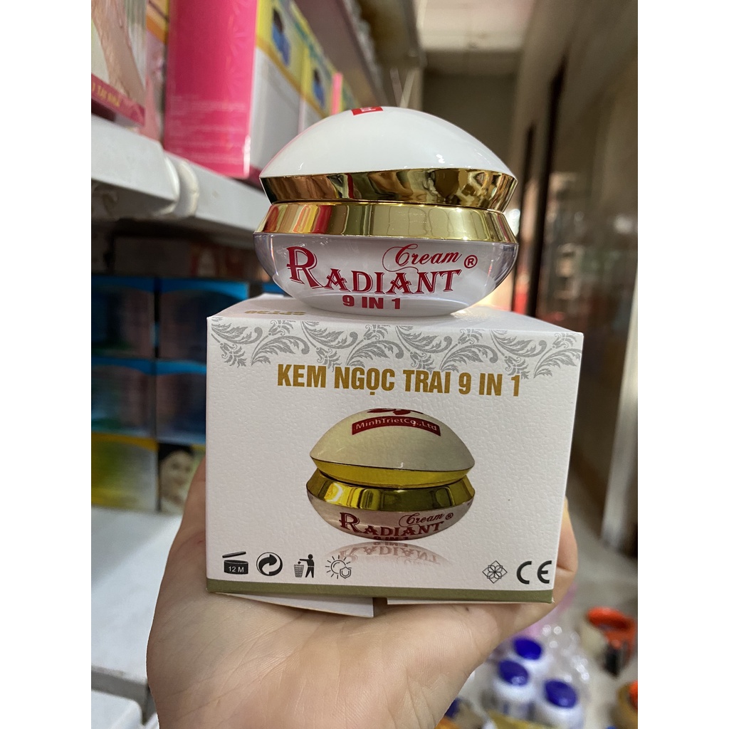 KEM DƯỠNG TRẮNG DA CAO CẤP RADIANT 9 IN 1