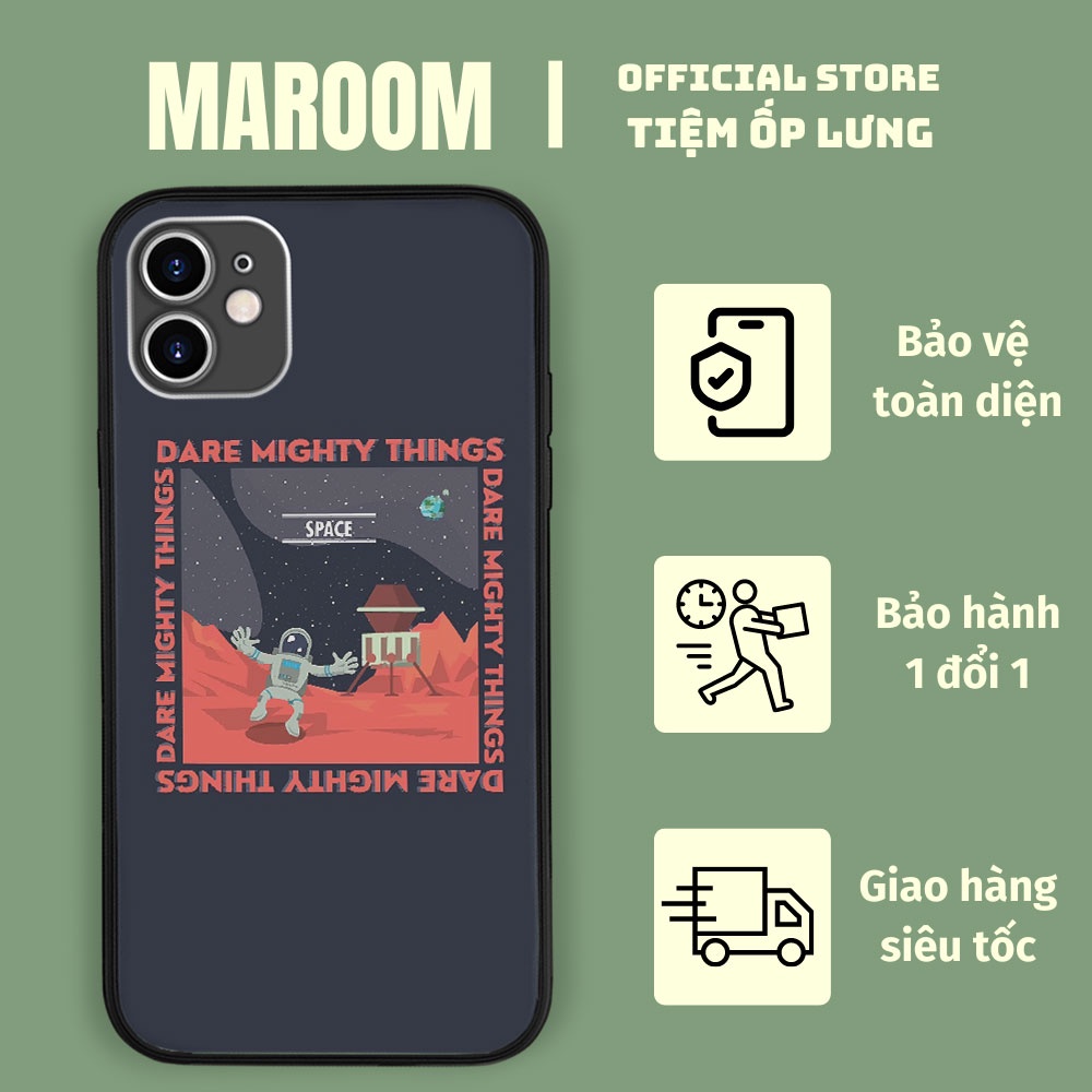 Ốp đt DARE MIGHTY THINGS MAROOM cho iphone 6 - iphone 13-LAK0016617