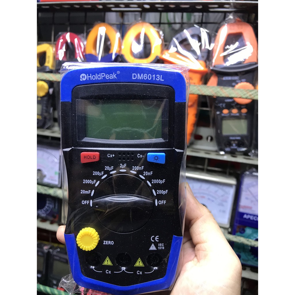 Máy Đo Tụ Điện Kỹ Thuật Số Dm6013L Có Màn Hình Lcd