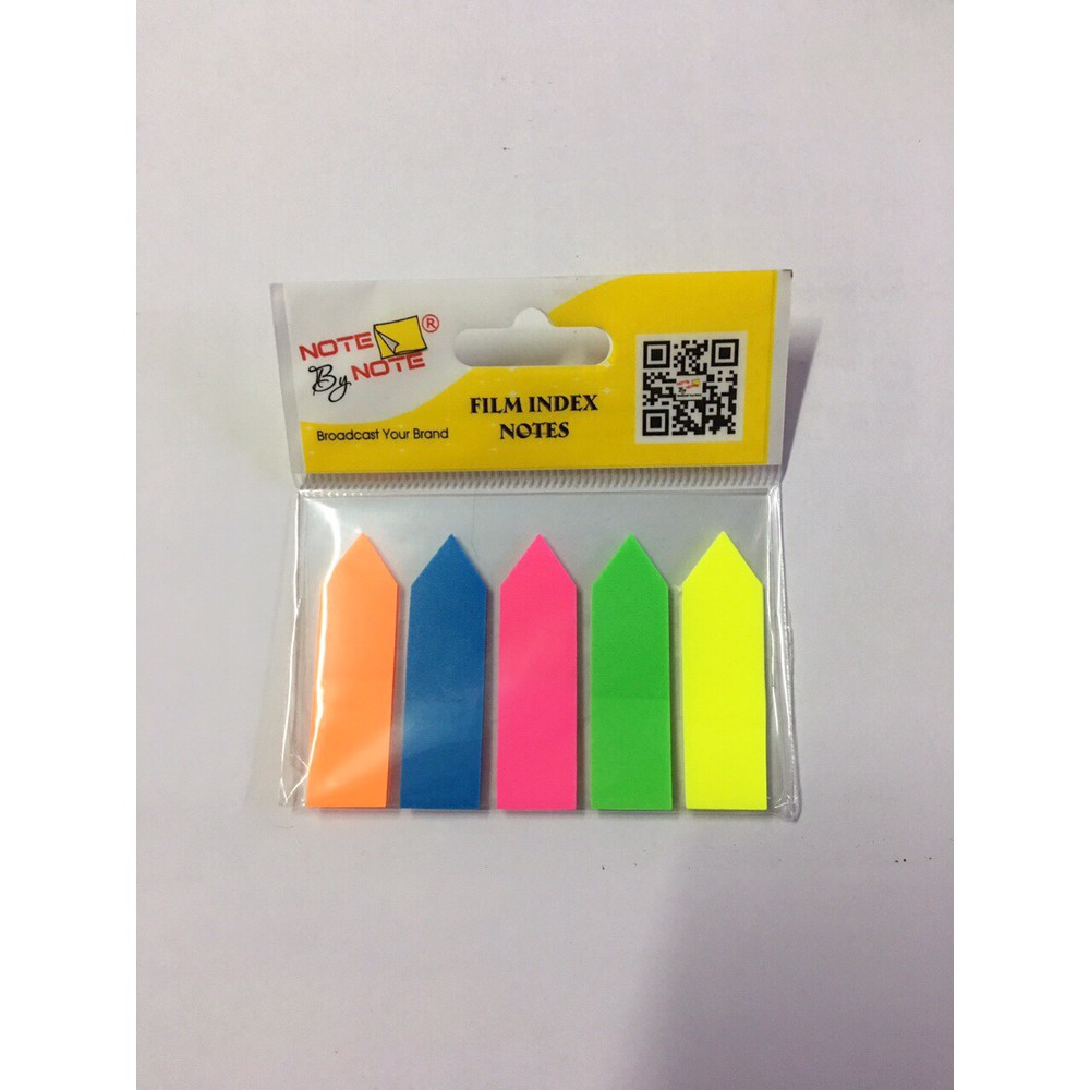 Giấy note phân trang mũi tên - Combo 5 xấp