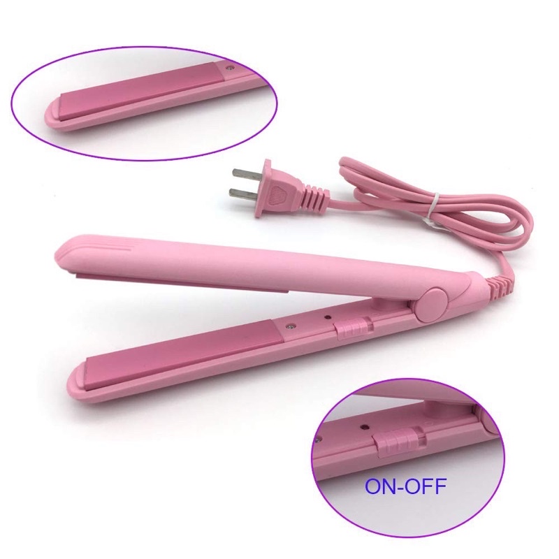 Máy Duỗi Tóc Mini m, Máy Làm Tóc Cá Nhân Nhỏ Gọn Tiện Lợi