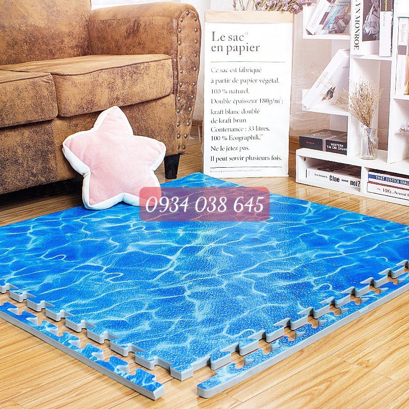 Thảm xốp mầm non dùng để lót sàn khi bé chơi, giúp giảm lực va đập khi bé ngã