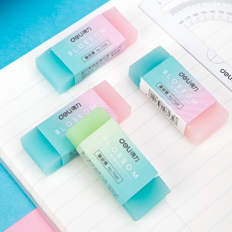 Gôm Tẩy Bằng Cao Su Mềm Màu Gradient Sáng Tạo