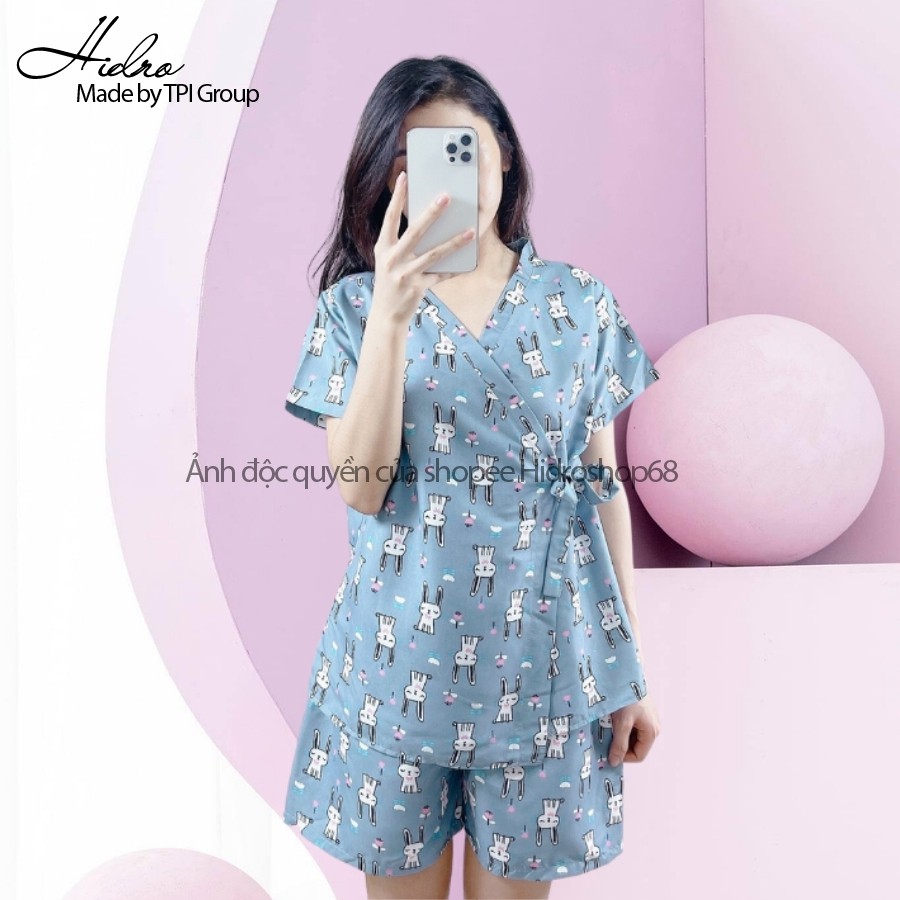 Bộ ngủ kimono tay ngắn quần đùi | BigBuy360 - bigbuy360.vn