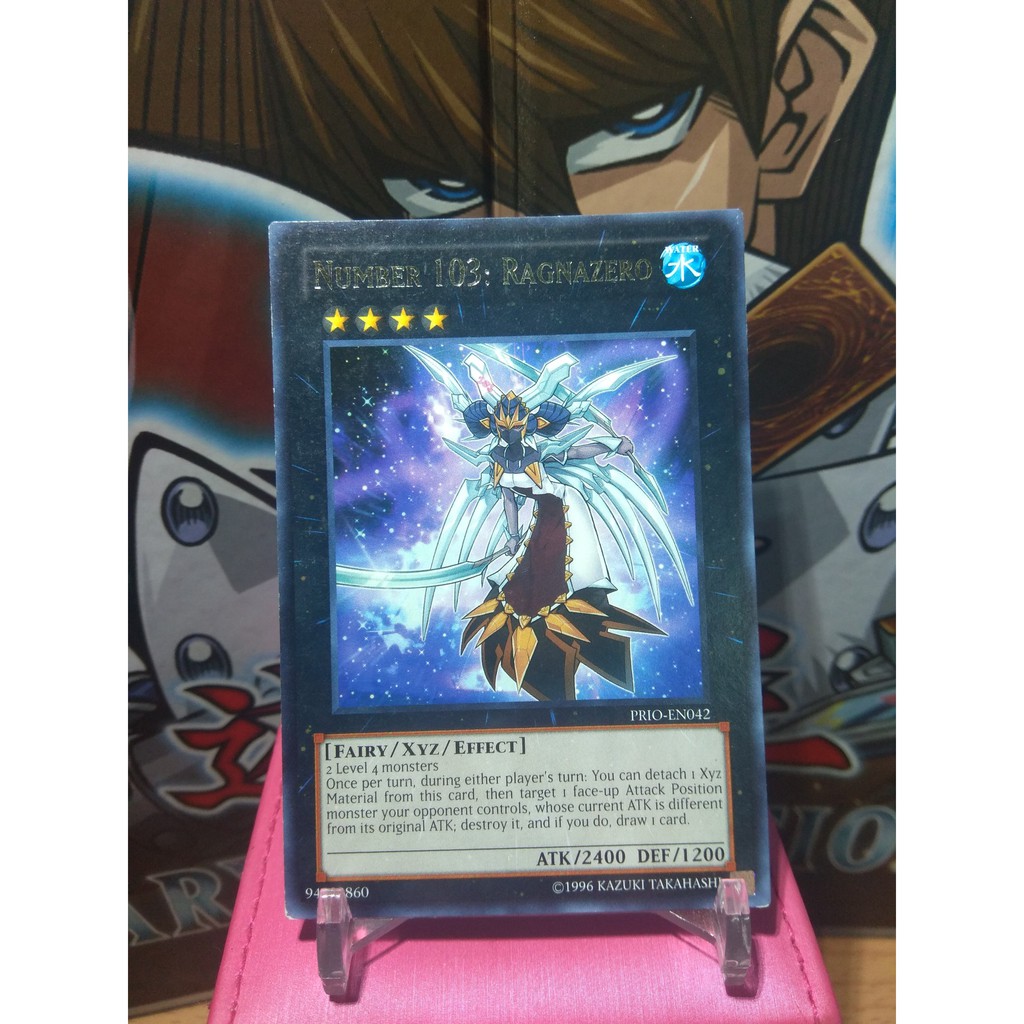 Thẻ bài Yugioh! Number 103: Ragnazero - PRIO-EN042 - Rare 1st Edition
