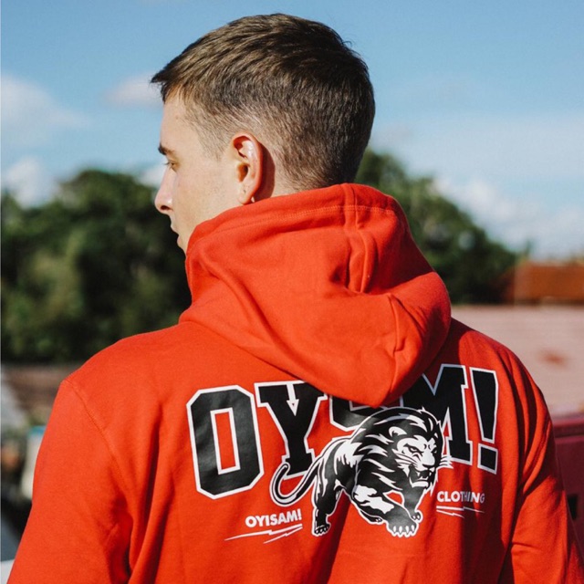 Áo Khoác Hoodie "Lion Red"