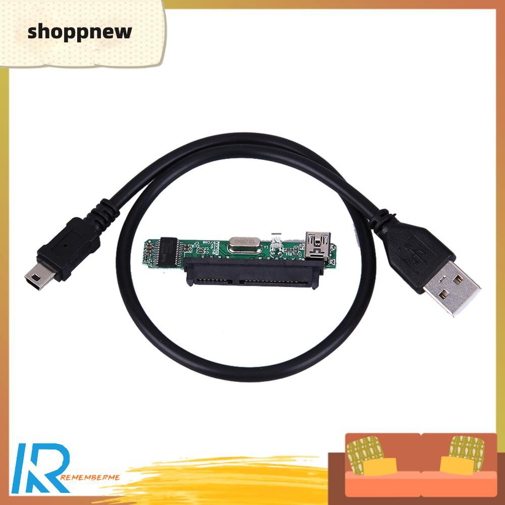 Bộ Chuyển Đổi 2.5 "Sata Female Hdd Ssd Usb 2.0 Sang 7 + 15pin Sata | BigBuy360 - bigbuy360.vn