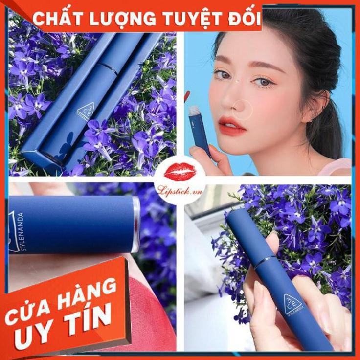 [CHUẨN AUTH] Son 3CE 3 Màu, Son 3CE Vỏ Xanh-Vỏ Vàng-Vỏ Đỏ, Color Of The Year - Hot trend 2020