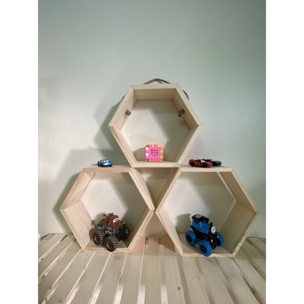Kệ gỗ lục giác giá tại xưởng